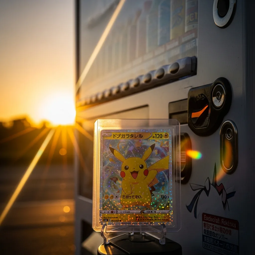 Carte Pikachu Vending Machine japonaise