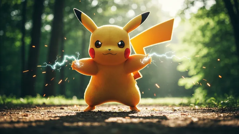 Le style de combat de pikachu