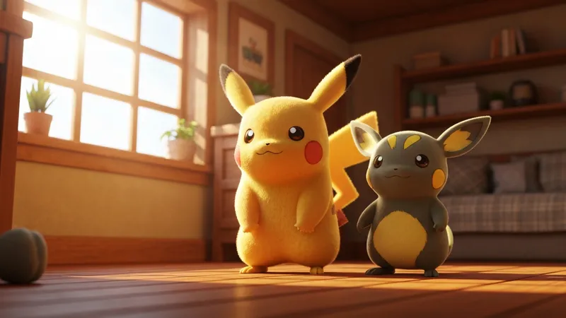 Les évolutions de pikachu
