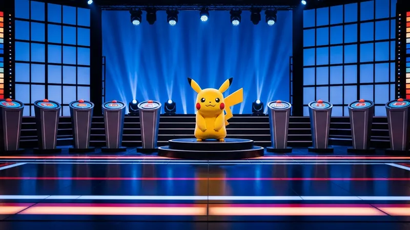 Pikachu dans les jeux télévisés