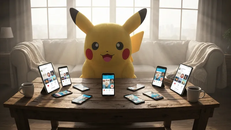 Pikachu et les réseaux sociaux