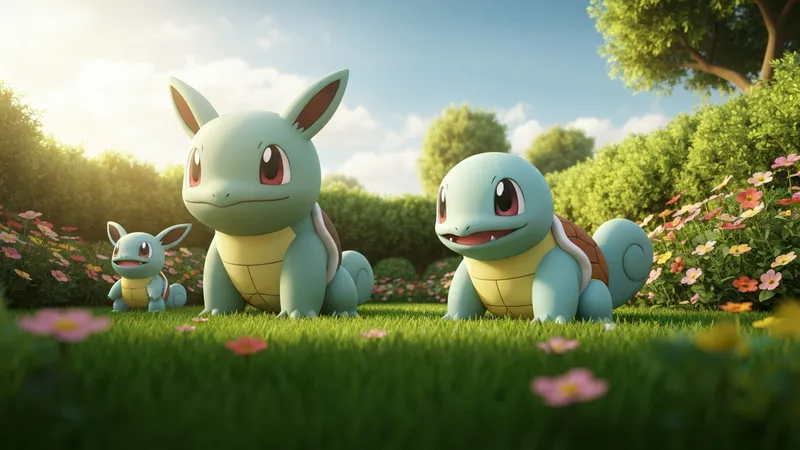 Pikachu et ses amis