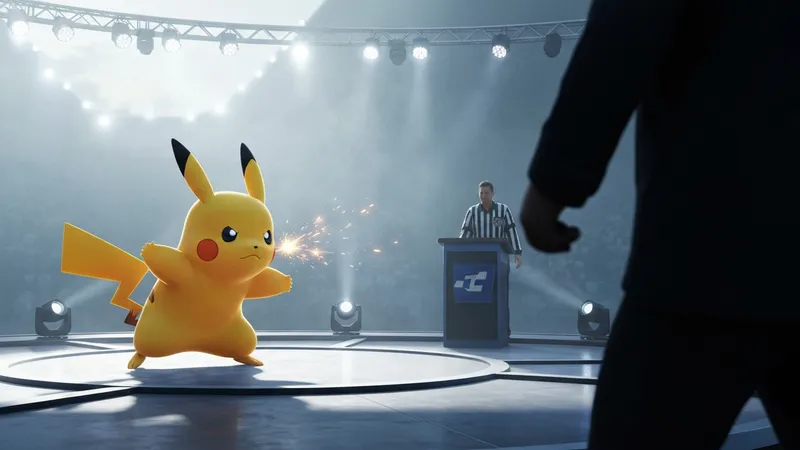 Utiliser pikachu dans les compétitions
